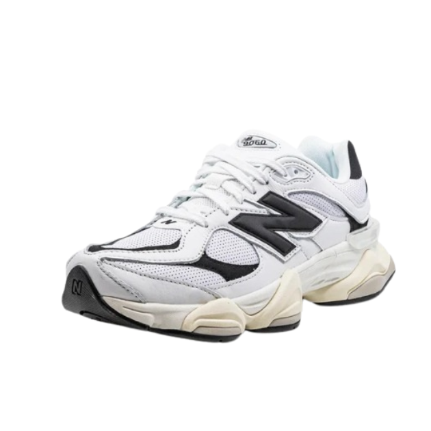 Tênis New Balance 9060 Branco e Preto