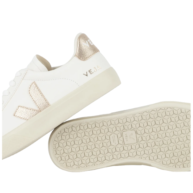 CAMPO LEATHER WHITE PLATINE