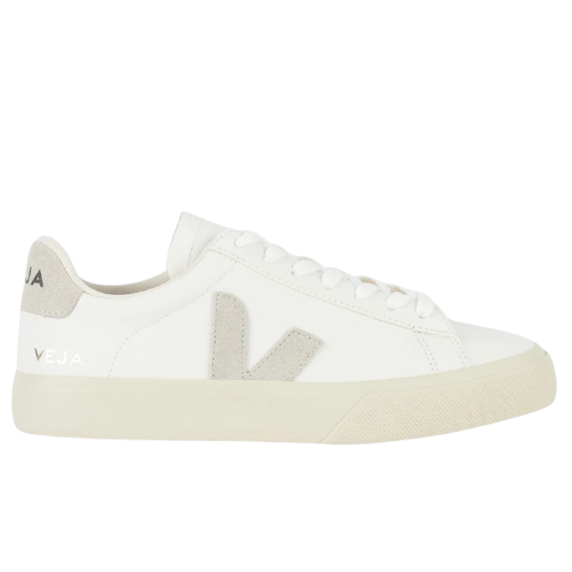 CAMPO LEATHER WHITE NATURAL SUEDE