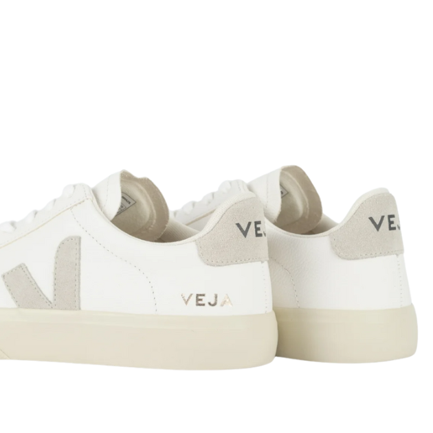 CAMPO LEATHER WHITE NATURAL SUEDE