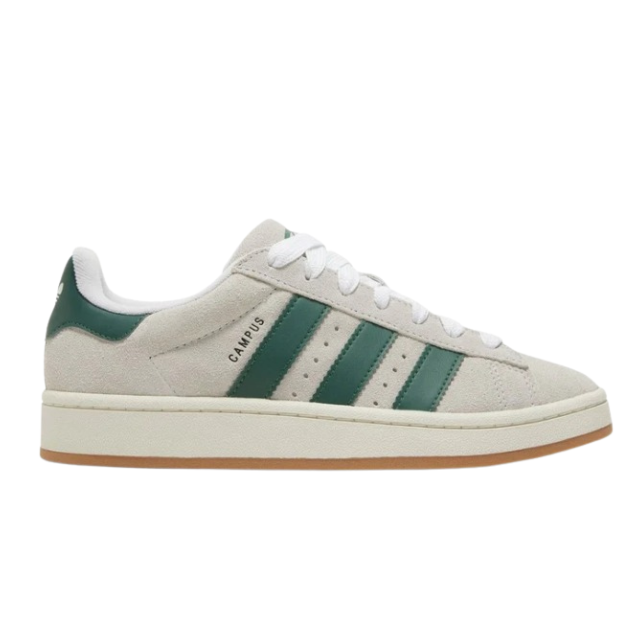 Tênis adidas Campus 00s Dark Green Off White Gum Bege