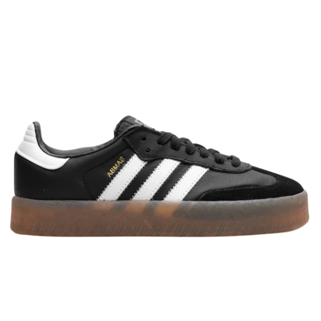 Adidas Sambae "Core Black Gold Metallic" Preto