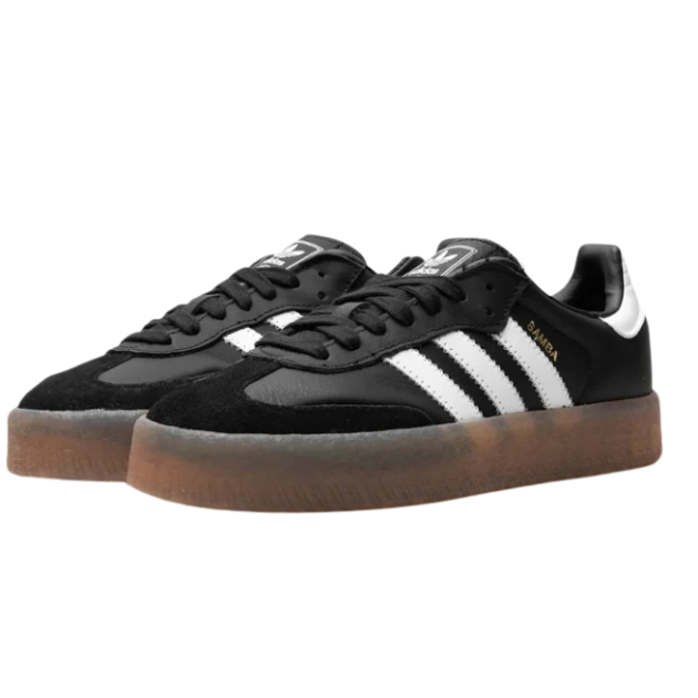 Adidas Sambae "Core Black Gold Metallic" Preto