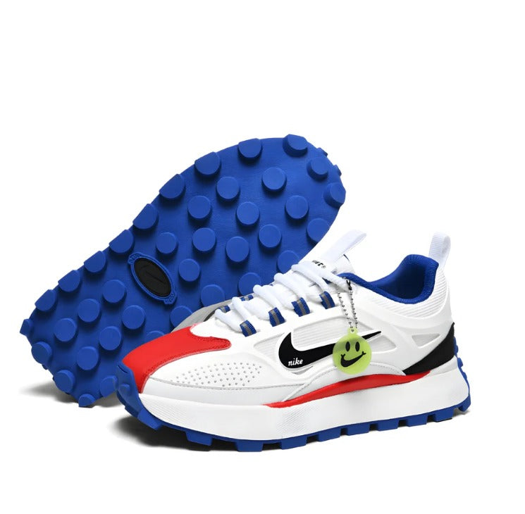 Nike Bailleli Branco/Vermelho/Azul/Preto.