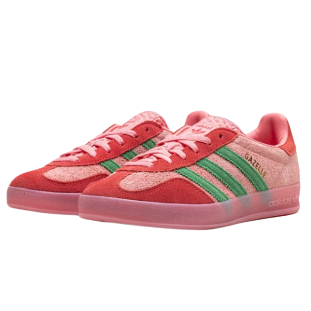 Adidas Gazelle Indoor "Preloved Scarlet" Rosa / Vermelho
