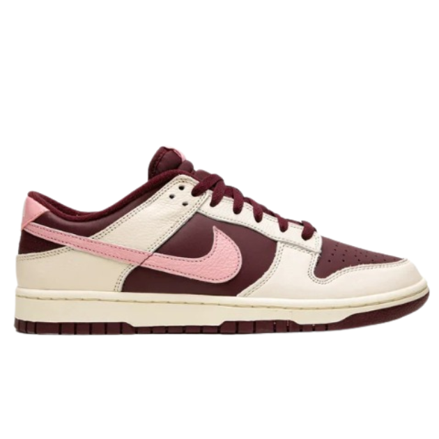 Tênis Nike Dunk Low 'Valentine's Day' Bordô / Creme