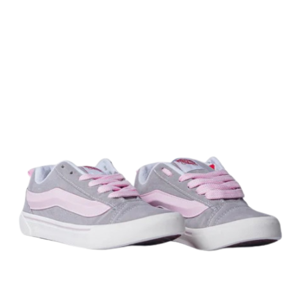 Vans Knu Skool rosa e cinza
