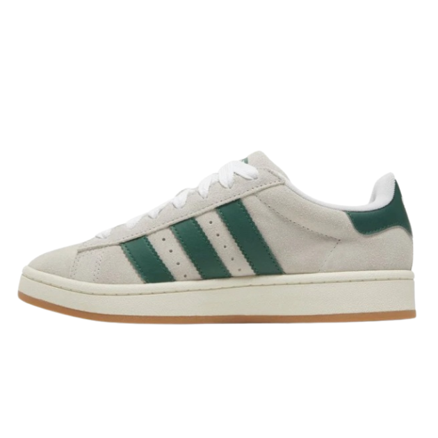 Tênis adidas Campus 00s Dark Green Off White Gum Bege