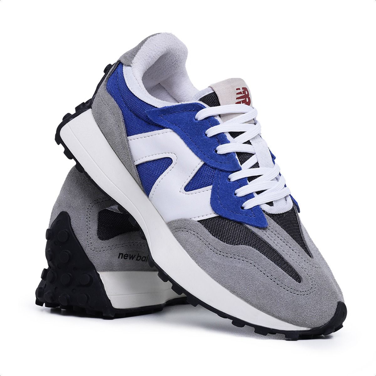 Tênis New Balance 327 Azul - Couro