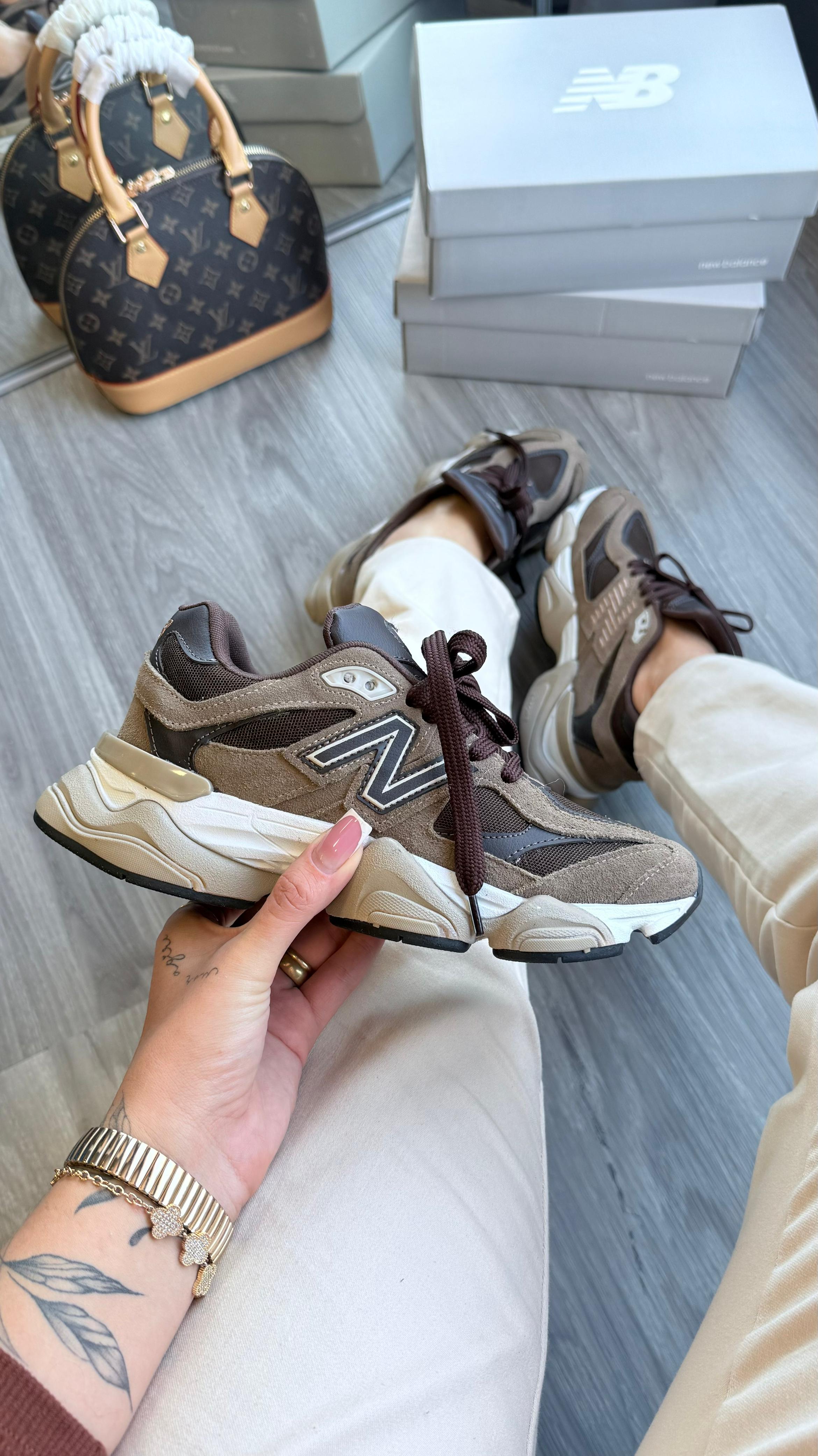 New Balance 9060 Mushroom Brown