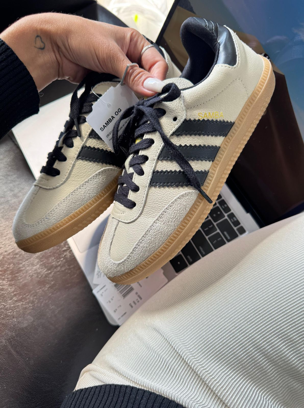adidas Samba OG Cream White Core Black